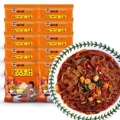 嗨吃家酸辣粉袋装112g一袋整箱10袋