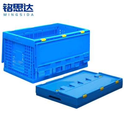 铭思达折叠周转筐含盖600*400*340mm个