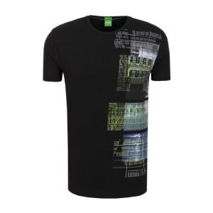 Hugo boss奢侈品服饰男印花T恤 TEE850372503001- 舒适流行