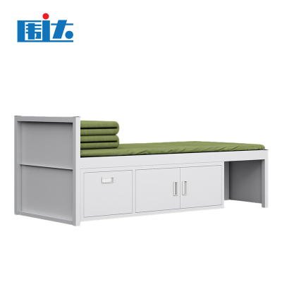 围达 钢制公寓床 200*90*80cm侧柜 张