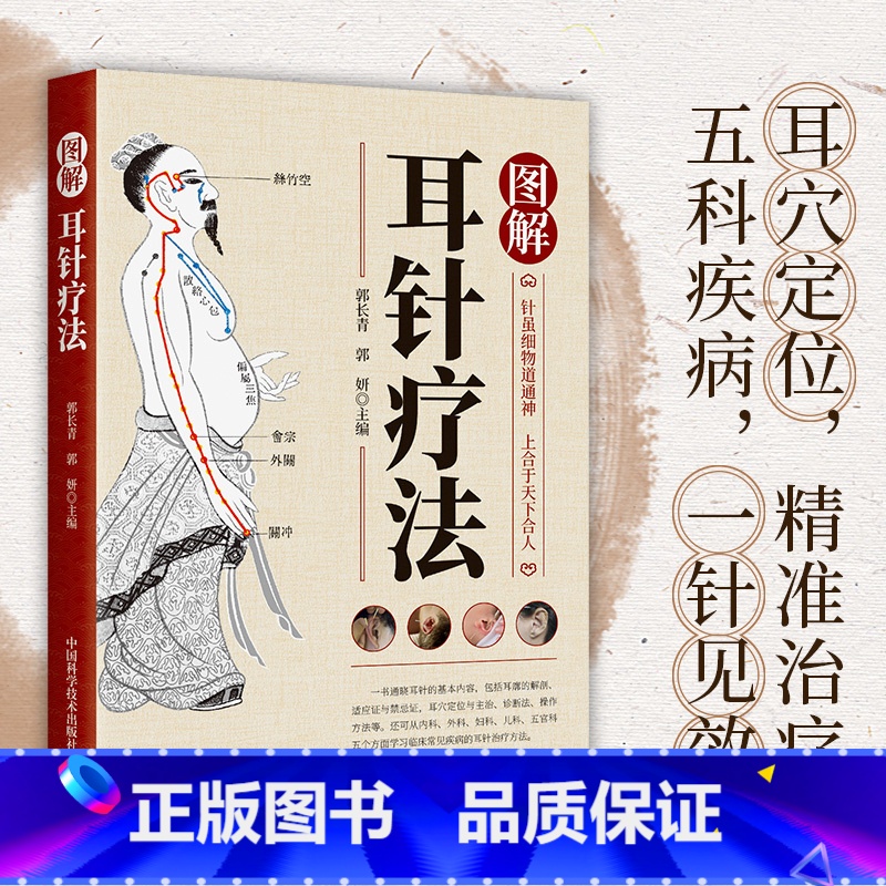 图解耳针疗法 [正版]图解耳针疗法中医适宜技术操作入门丛书李桂兰王娟编著中医针灸学相关零基础学中医实用技术耳穴诊断治疗书