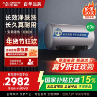 AO史密斯电热水器60升 短款 国家补贴 80吨长效净水洗 免清洗 3kW变频速热 金圭特护 E60ED6-B