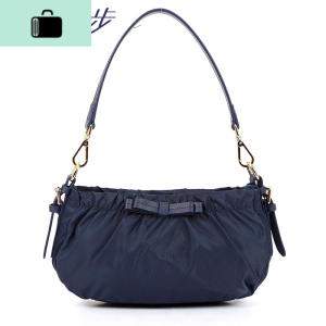单肩包时尚新款韩版潮流尼龙女包斜挎包女小包多层两用包NEW LAKE女斜挎包