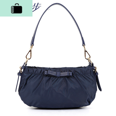 单肩包时尚新款韩版潮流尼龙女包斜挎包女小包多层两用包NEW LAKE女斜挎包