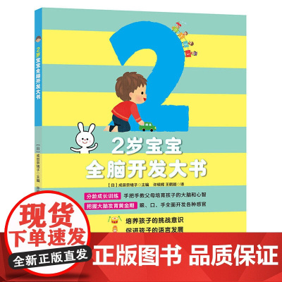 正版童书 2岁宝宝全脑开发大书