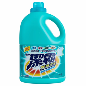 花王(KAO)进口洁霸洗衣液3L大瓶装 深层去渍 防异味
