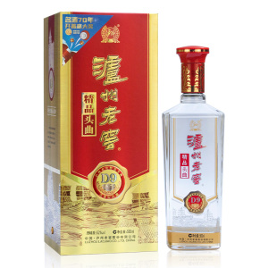 泸州老窖 精品头曲D9 52度500ml*2瓶 浓香型白酒