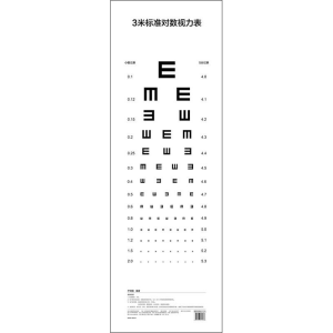 [M]3米标准对数视力表-9787506775663