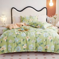 唐纳家纺 全棉四件套-清丽花园 200*230CM- TN-KT24020