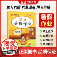 [荣恒]2025新版 小学一二三四五六年级暑假作业语文数学英语人教版同步教材强化思维训练暑假衔接练习册小升初同步专项训练