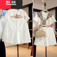 YIBUSHENGa字短裤女款季小个子裤子2024新款外穿天薄款休闲西装五分裤