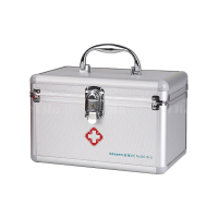 翌嘉YJ4122331 铝合金医药箱家用收纳箱应急医药箱 10寸 245*150*160
