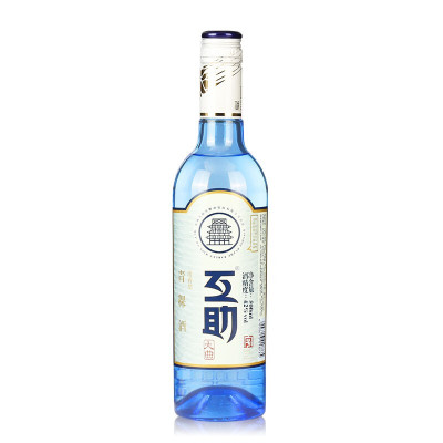 青海互助46度互助大曲青稞酒500ml清香型白酒单瓶