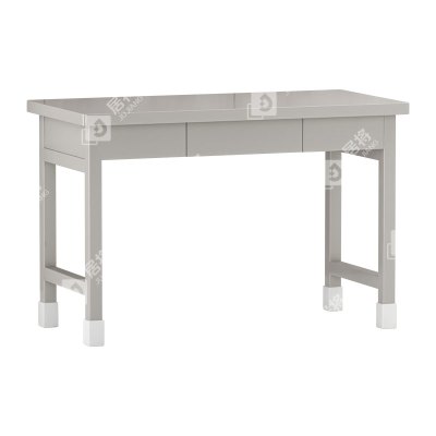 居将 制式营具 办公桌营房钢制学习桌培训桌 制式三抽桌