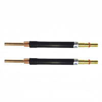 铁洋 二保焊枪弯管 500A黄铜直管 个