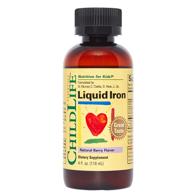 童年时光进口婴幼儿营养素 补铁118ml瓶装科学配方