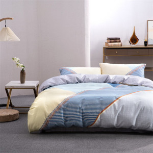 水星家纺全棉印花四件套(抗菌)集色时光125570 单位:套