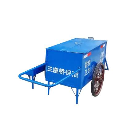 苏宁宜品推荐400L塑料户外铁质人力手推环卫车