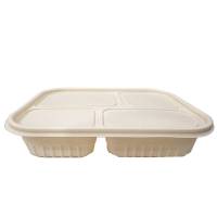 特昂优选 一次性餐盒(四格1200ml 200个/箱)