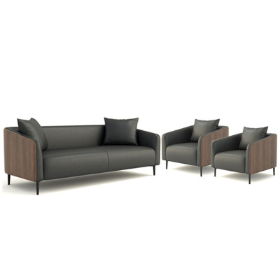 绵冠MIANGUAN公沙发接待老板会客商务简约现代休闲沙发