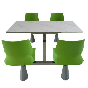 亿铁(YI TIE)食堂连体餐桌