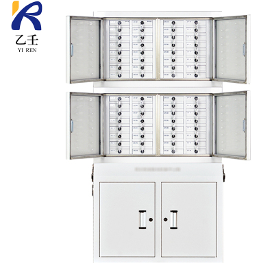 乙壬手机信号考场会议室专用手机柜电子产品存放柜寄存柜带锁组合款64格300*776*1550