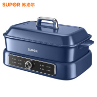 苏泊尔(SUPOR)电火锅鸳鸯多功能电烤盘烤肉锅火锅专用锅分体家用涮肉电煮锅 7L多用途H3925FK872AY