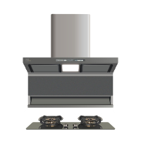 兴邦顶侧双吸烟灶套装5.2KW直燃火挥手感应一级能效台嵌两用大吸力套餐