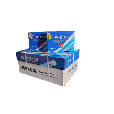 新金骐 蓝新金骐高级静电复印纸 70g复印纸白纸草稿纸 整箱 70g-A5-16包装(8000张)