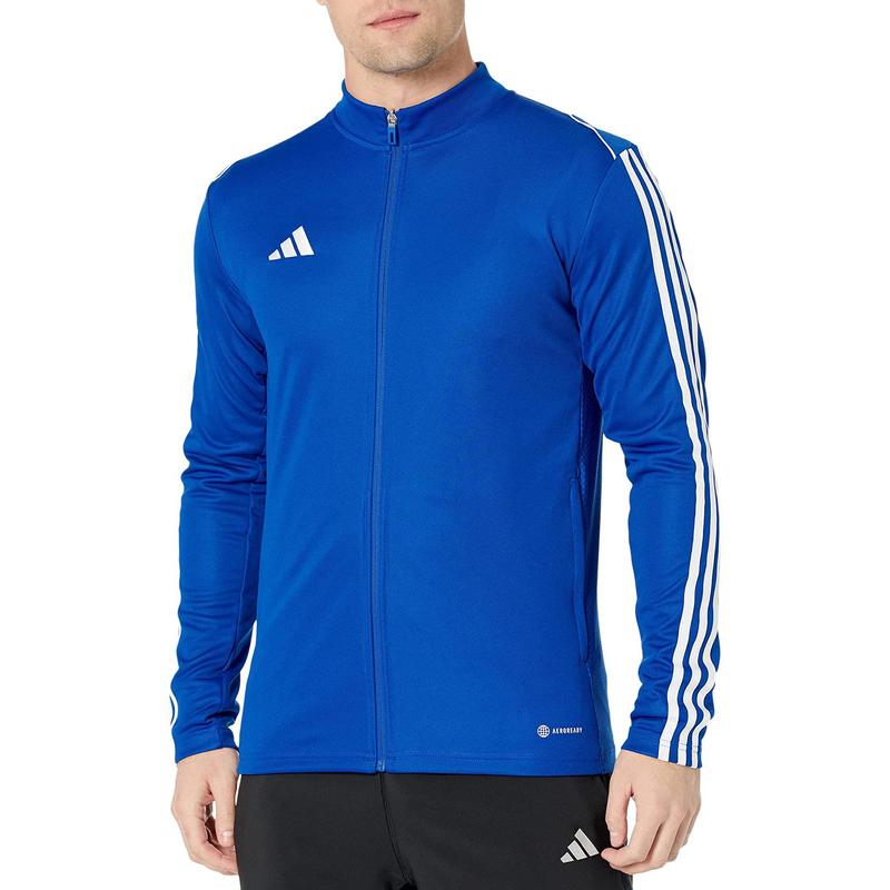 阿迪达斯(adidas)adidas男士运动夹克透气舒适训练外套直筒下摆ZI