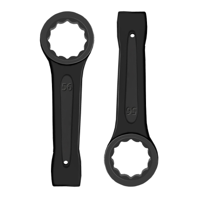 立伟铁牛敲击梅花扳手56mm/把