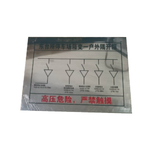 库标 分支箱标牌 340*440*0.6mm(块)