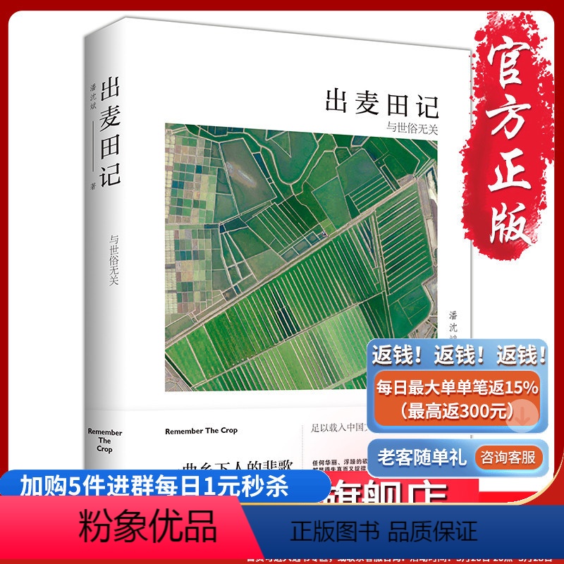 [正版]旧书《出麦田记》文学 长篇小说 潘沈斌 出麦田记 乡村 乡土 情感 纯净