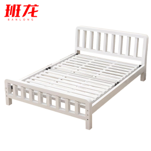 班龙公寓床1.5*2.0m白色张