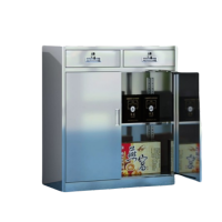 抚樽不锈钢矮柜二斗