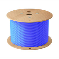 百晟长恒 BSCH-81 超五类纯铜双层屏蔽成箱网线(305米/箱)蓝色