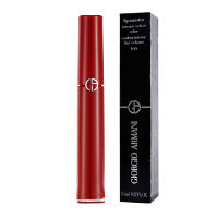 阿玛尼(ARMANI)唇釉显色复古口红唇彩6.5ml 臻致丝绒哑光 液体唇膏红管唇釉400# 阿玛尼红