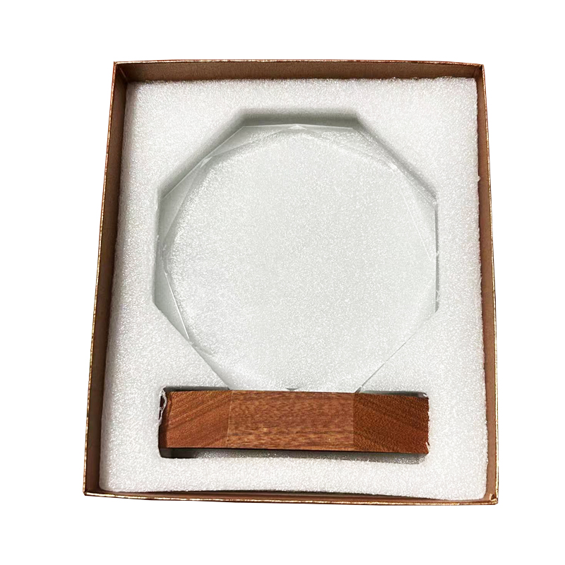 鋆珑 发光水晶奖杯 定制 个