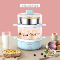 美菱(MeiLing) 煮蛋器 商用多层蒸蛋器宿舍办公室多用途MUE-LC3502 蓝色