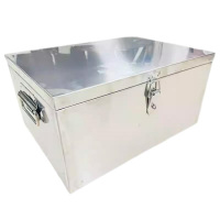 瑾如云海 不锈钢存放箱 不锈钢存储箱 不锈钢箱子 400*300*250mm 个