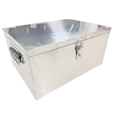 瑾如云海 不锈钢存放箱 不锈钢存储箱 不锈钢箱子 400*300*250mm 个