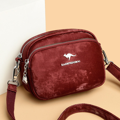 包包女包新款2026时尚复古中年妈妈包斜挎包女单肩包女