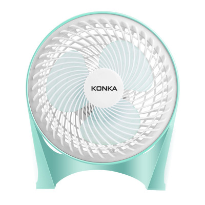 康佳(KONKA)电风扇KF-18T01家用台式转页扇音静台扇学生鸿运扇迷你小风扇宿舍电扇