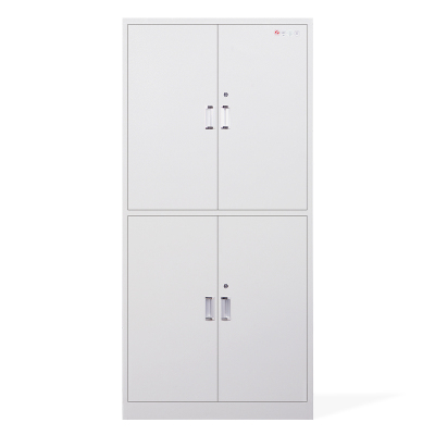 全简家具文件柜钢制铁皮资料档案储存柜通双节柜 H 1800*W 850 *D390