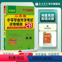 英语 小学升初中 [正版]备考2024小升初英语模拟试卷2023年江苏省小学毕业升学考试真题试卷精选28套江苏小考升初中