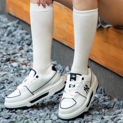 MLB鞋板鞋BASICBASIC低帮中性鞋四季款3ASXCBS4N-50WHS