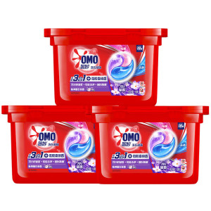 奥妙自然工坊樱花甜香柔护洗衣凝珠(400G)*2盒共100颗