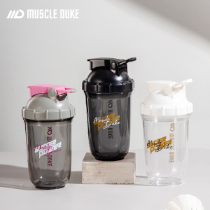 摇摇杯健身蛋白质粉摇杯水杯运动冲泡耐摔食品级杯子-灰色/4208