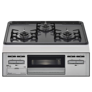 日本原装进口林内燃气灶Metal60(低配)嵌入式三眼灶煤气炉烤箱单面烤天然气RB32AM5H2SAVW新款