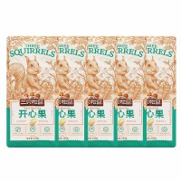 三只松鼠开心果礼盒坚果香脆鲜香零食干果奶油味开心果185g*5袋
